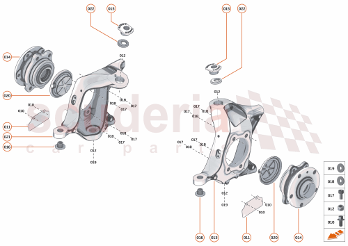 Part Diagram for McLaren 13BA352RP