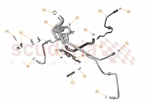 Part Diagram for McLaren 16AD350CP