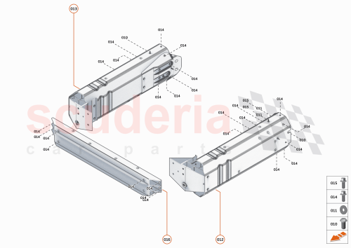 Part Diagram for McLaren 23AA208CP
