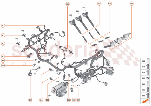 Part Diagram for McLaren 16FB218CP