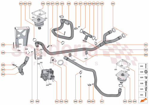 Part Diagram for McLaren 14MA157RP