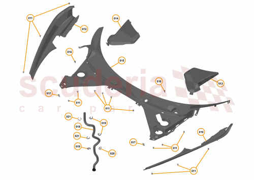 Part Diagram for McLaren 14A0166CP