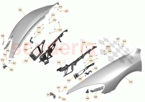 Part Diagram for McLaren 11A7439CP