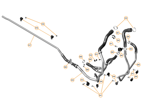 Part Diagram for McLaren 00RB138