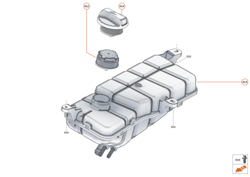 Part Diagram for McLaren 22LA089GP