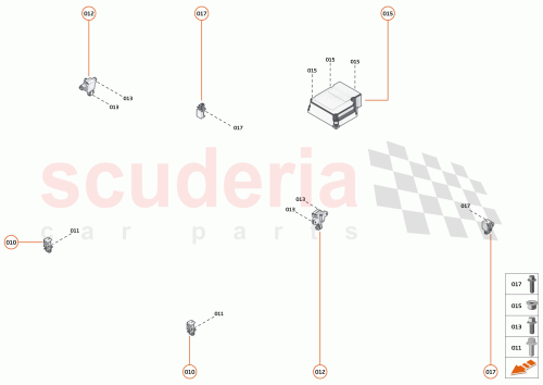 Part Diagram for McLaren 11M0555CP