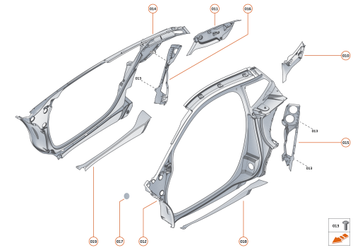 Part Diagram for McLaren 16AE949CP