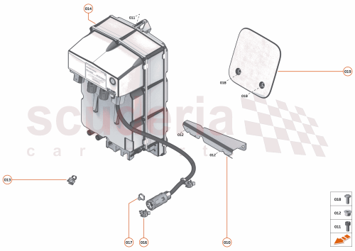 Part Diagram for McLaren 16JA584CP