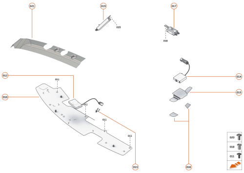 Part Diagram for McLaren 14M0251CP