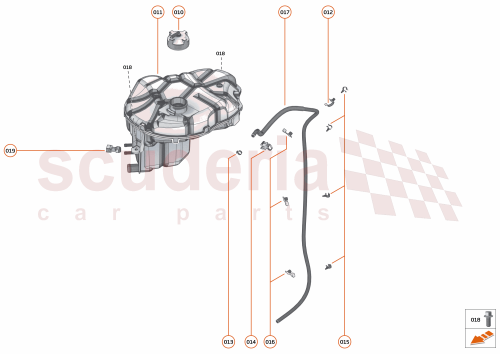 Part Diagram for McLaren 00RB035