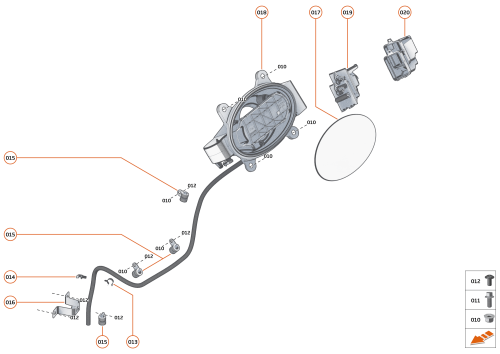 Part Diagram for McLaren 14A4674CP