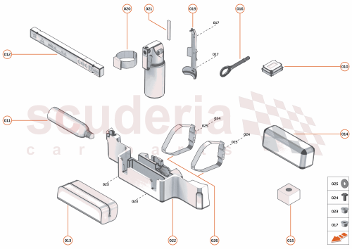 Part Diagram for McLaren 13N2709CP