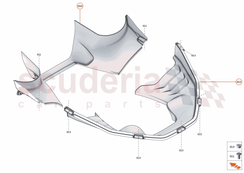 Part Diagram for McLaren 14NA333MP