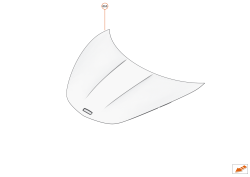 Part Diagram for McLaren 22AA392GP
