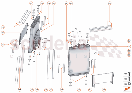 Part Diagram for McLaren 14AB796SP