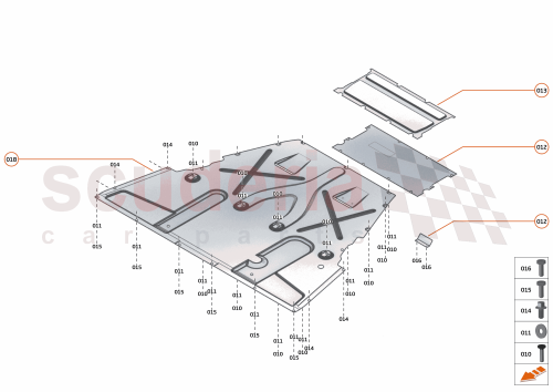 Part Diagram for McLaren 14A2666CP