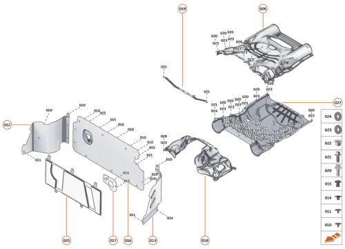 Part Diagram for McLaren 26EA041SP