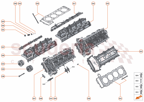 Part Diagram for McLaren 14CA039CP