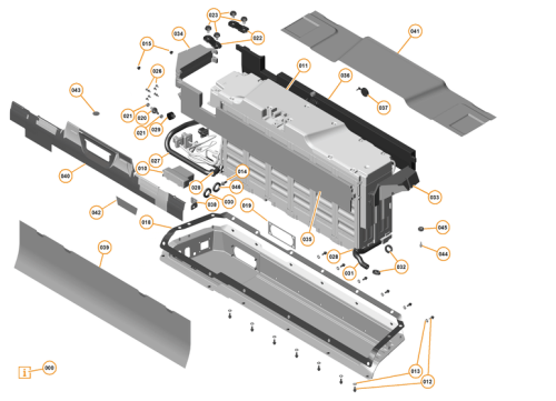 Part Diagram for McLaren 00RA163