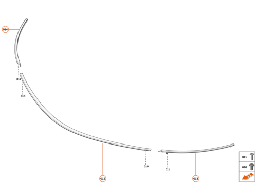 Part Diagram for McLaren 23AA777CP