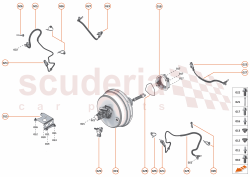 Part Diagram for McLaren 00RL029
