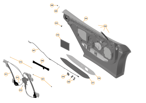 Part Diagram for McLaren 11M2414CP