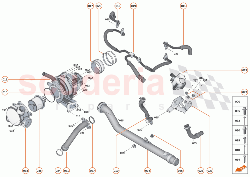 Part Diagram for McLaren 11F1784CP