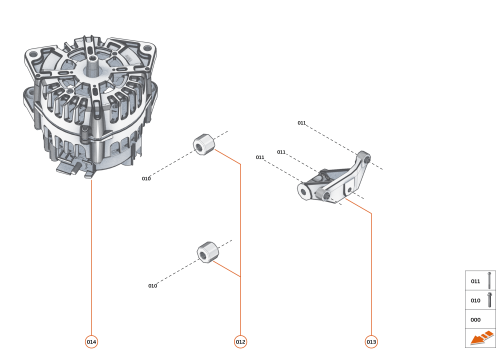 Part Diagram for McLaren 11F1869CP