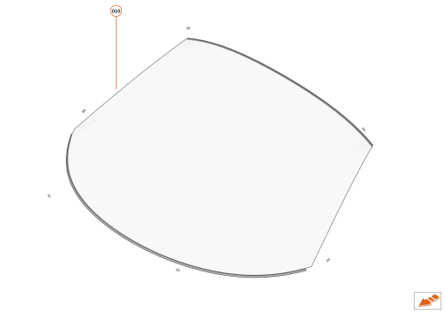 Part Diagram for McLaren 14AA521SP