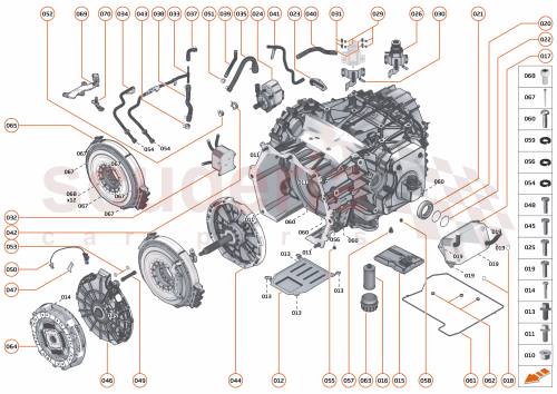 Part Diagram for McLaren 16GA256CP