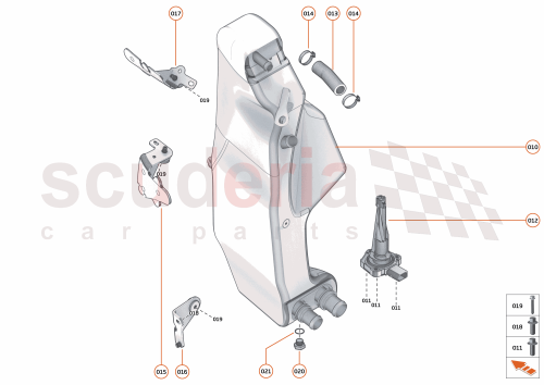 Part Diagram for McLaren 16FC488CP