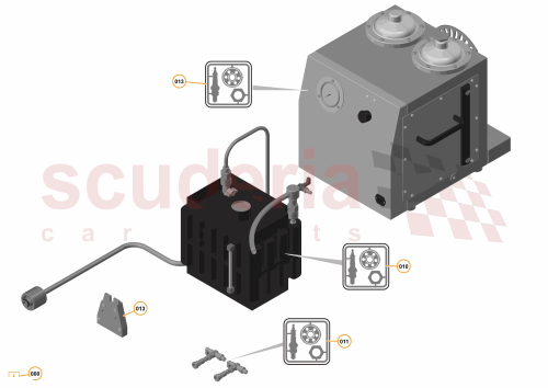 Part Diagram for McLaren 13MA115CP