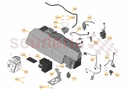 Part Diagram for McLaren 14K0054CP