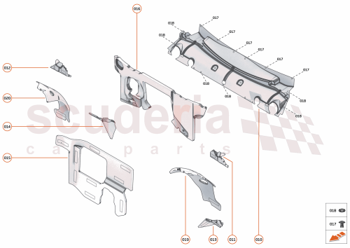 Part Diagram for McLaren 16AE021CP