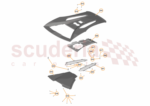 Part Diagram for McLaren 13A6249CP