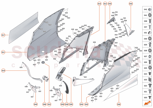 Part Diagram for McLaren 16AF626CP