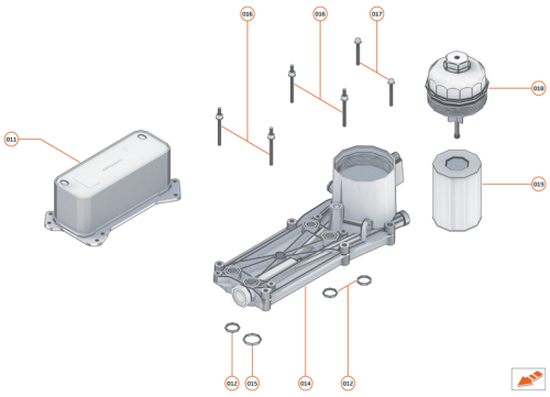Part Diagram for McLaren 11F0107CP
