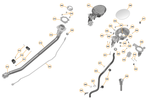 Part Diagram for McLaren 00RB038