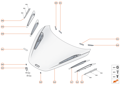 Part Diagram for McLaren 14A2918CP