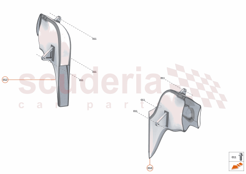 Part Diagram for McLaren 15CA205CP