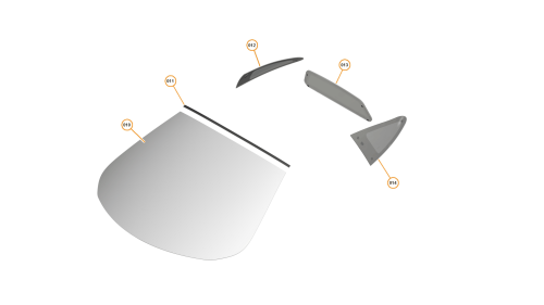 Part Diagram for McLaren 11A6487CP