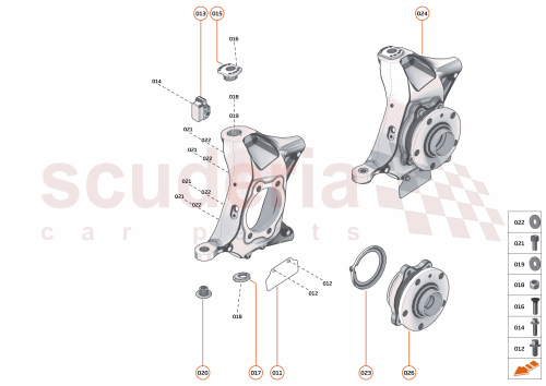 Part Diagram for McLaren 14BA324CP