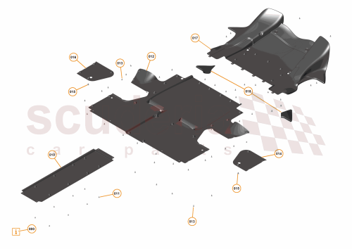 Part Diagram for McLaren 14A4510CP