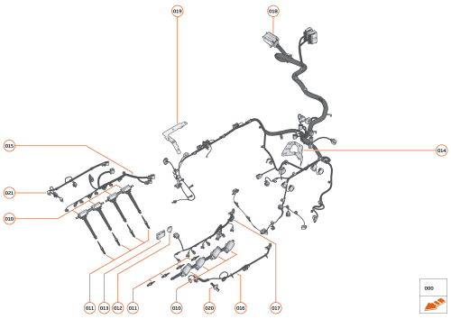 Part Diagram for McLaren 14F0720CP