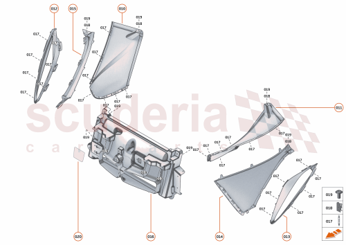 Part Diagram for McLaren 16AC258CP