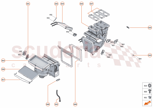 Part Diagram for McLaren 13PA023RP