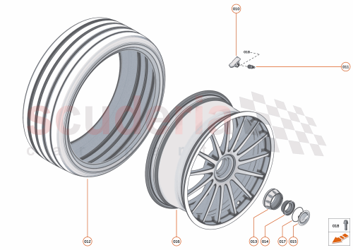 Part Diagram for McLaren 00RE015