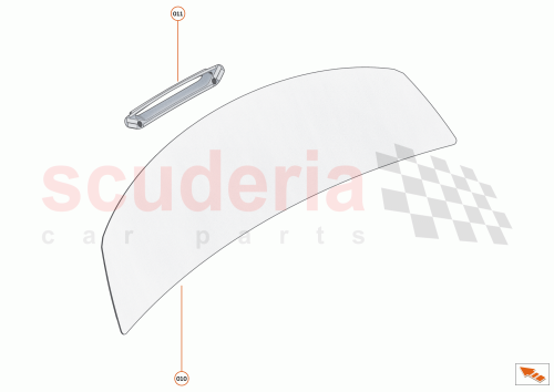 Part Diagram for McLaren 16AA269CP