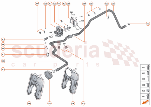 Part Diagram for McLaren 16HA283CP