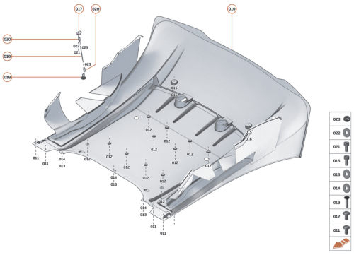 Part Diagram for McLaren 15AC583CP